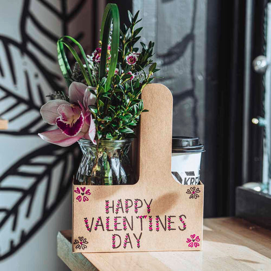 Love in Bloom: Coffee & Flowers To-Go